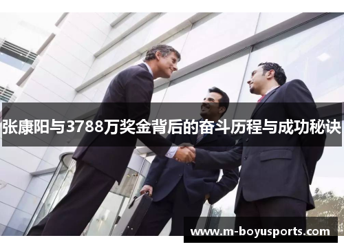 张康阳与3788万奖金背后的奋斗历程与成功秘诀